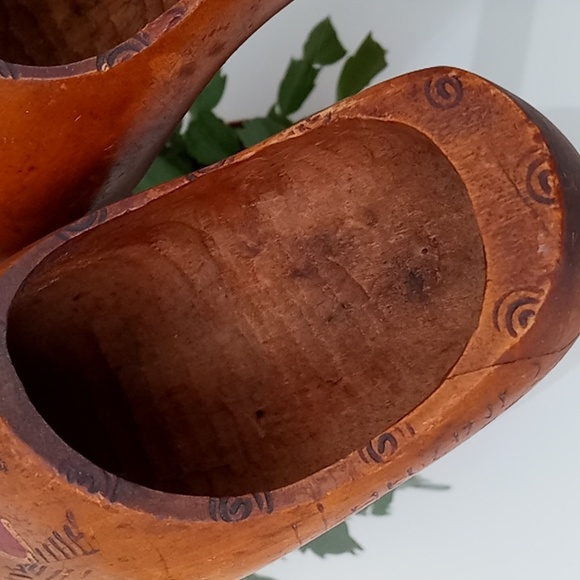 Vintage Wooden Shoes - Picture 7 of 13